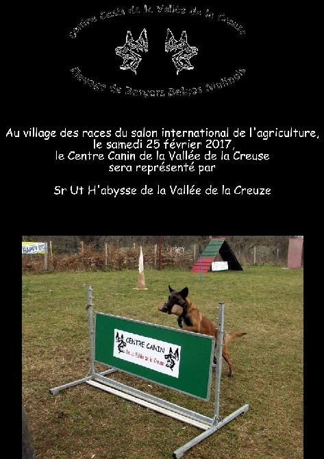 de la vallée de la Creuse - Village des races du salon international de l'agriculture 2017